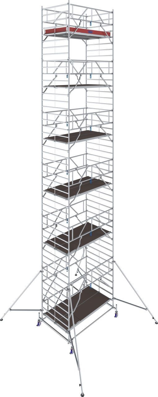 Krause STABILO Professional gurulóállvány, 50 -es sorozat, mezőméret: 2.5 m x 1.5 m, munkamagasság: 13.4 m termék fő termékképe
