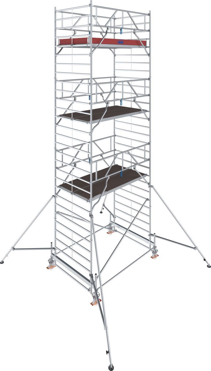 Krause STABILO Professional gurulóállvány, 500 -as sorozat, mezőméret: 2.5 m x 1.5 m, munkamagasság: 8.5 m termék fő termékképe