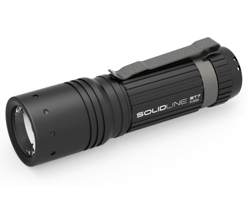 Solidline ST7 fémházas LED lámpa, fókusz, 3 x AAA, 360/200/30 lm (bliszteres) termék fő termékképe