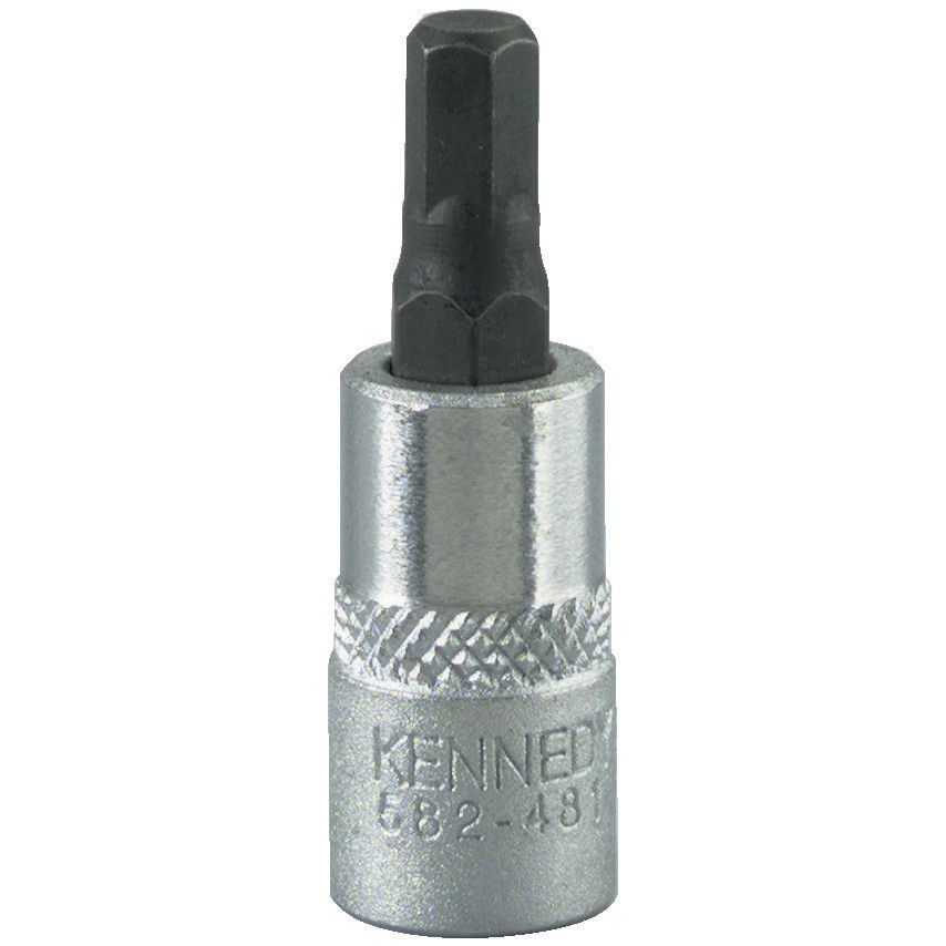 KENNEDY 4 mm hatszögű feltűzhető csavarbehajtó 1/4" -os meghajtóval termék fő termékképe