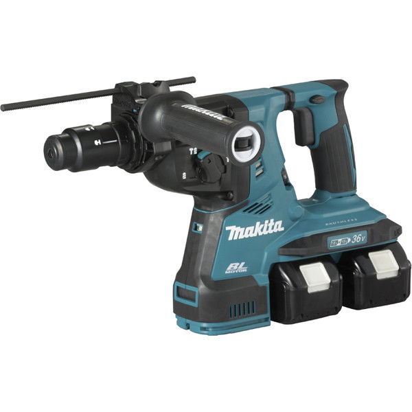 Makita DHR283T2JU akkumulátoros SDS-plus fúró-vésőkalapács (2 x 5.0 Ah Li-ion akkuval, kofferben) + cseretokmány termék fő termékképe