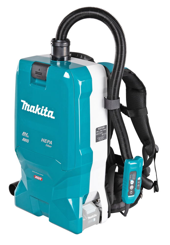 Makita VC012GZ01 akkumulátoros háti porszívó (akku és töltő nélkül) termék fő termékképe