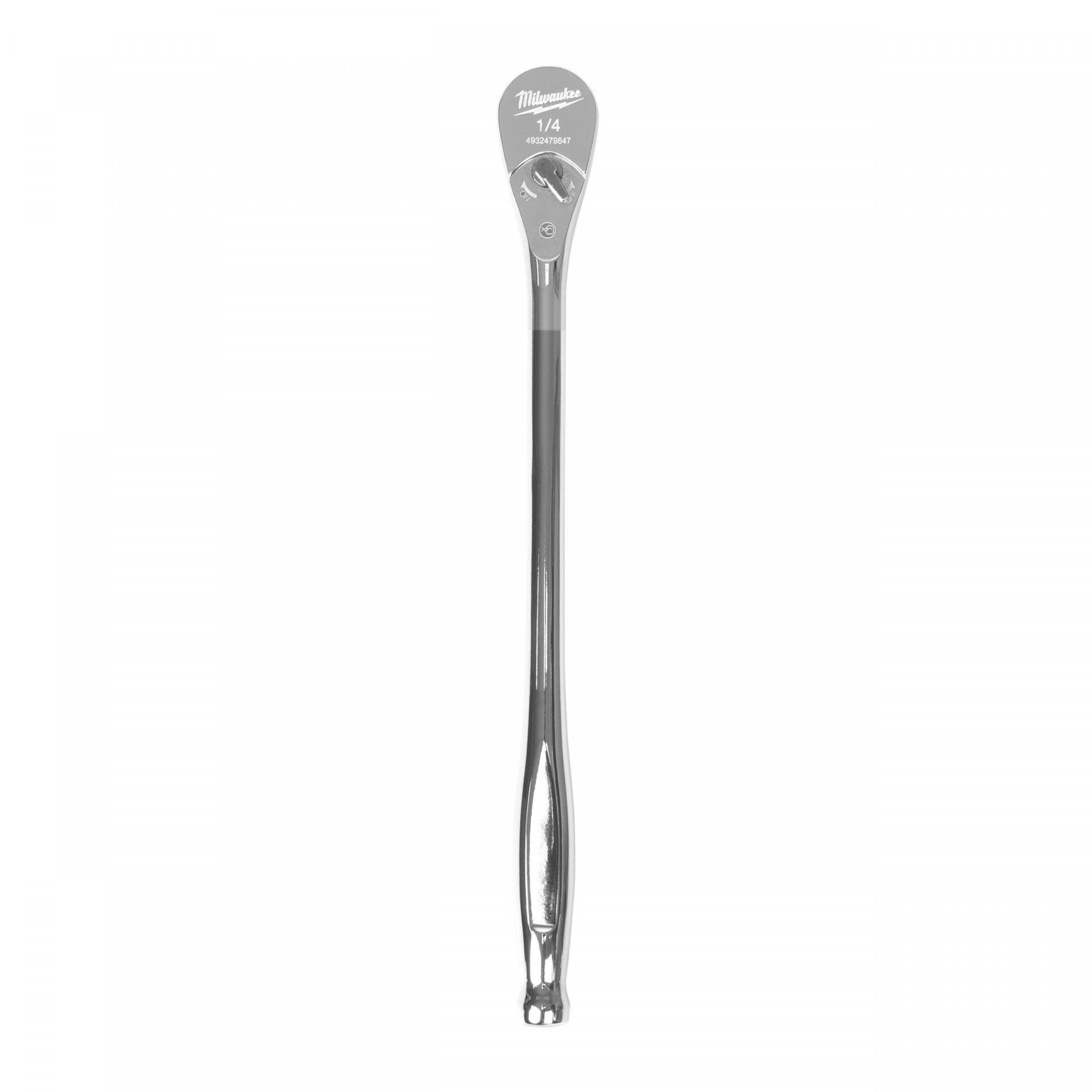 Milwaukee 1/4" hosszított racsnis hajtókar, váltókaros, 90-fogú, 229 mm termék fő termékképe