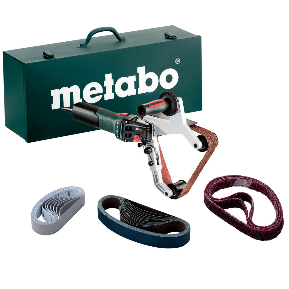 METABO RBE 15-180 SET csőcsiszoló készlet (acéllemez hordtáskában) termék fő termékképe