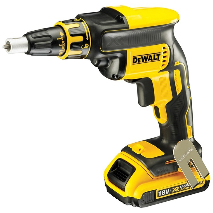 Dewalt DCF620D2 szénkefe nélküli akkus gipszkarton csavarozó (2 x 2.0 Ah Li-ion akkuval, kofferben) termék fő termékképe